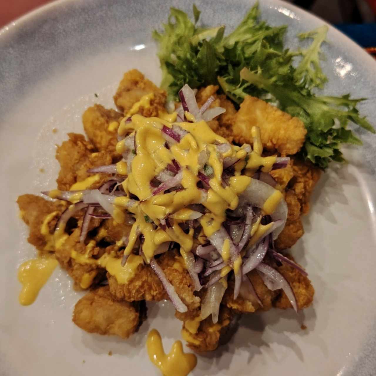 Entradas Calientes - Ceviche Frito