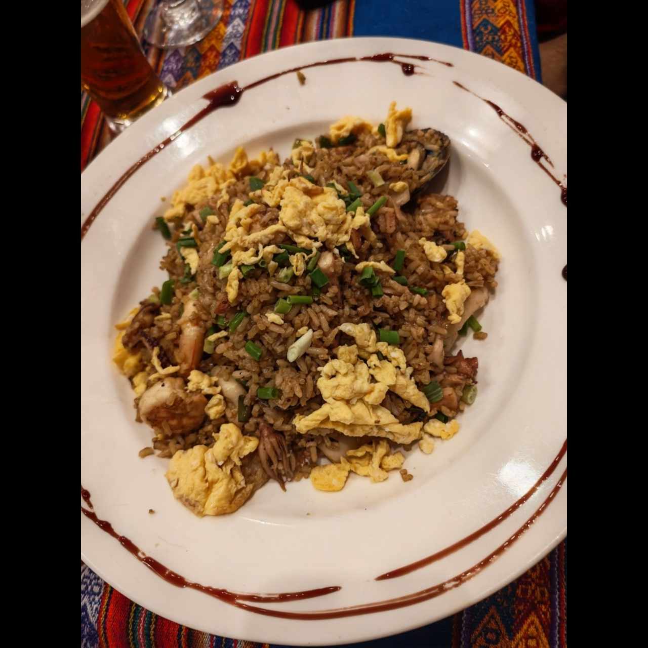 Arroz Chaufa de Mariscos