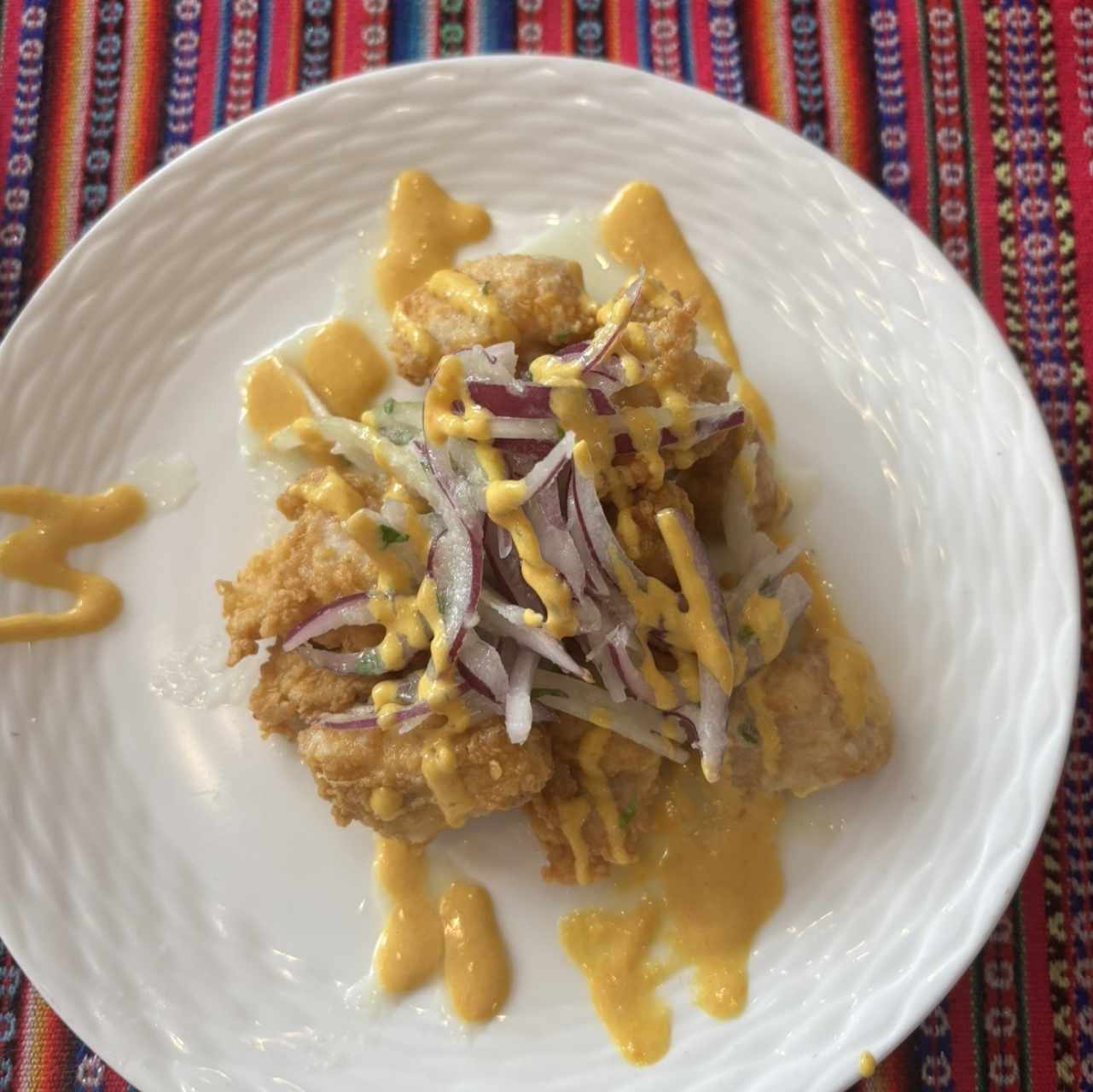 Entradas Calientes - Ceviche Frito