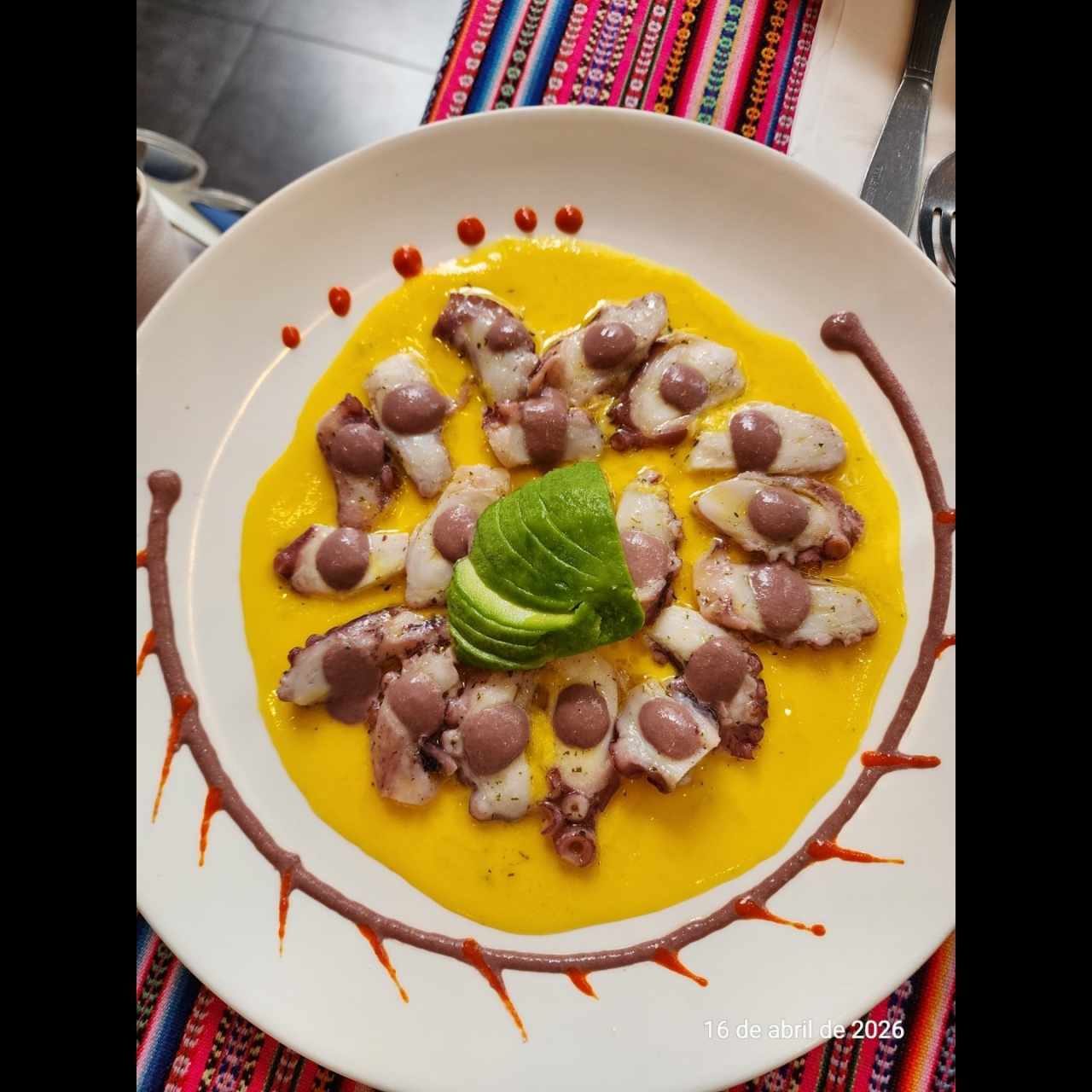 Entradas Frías - PULPO AL OLIVO