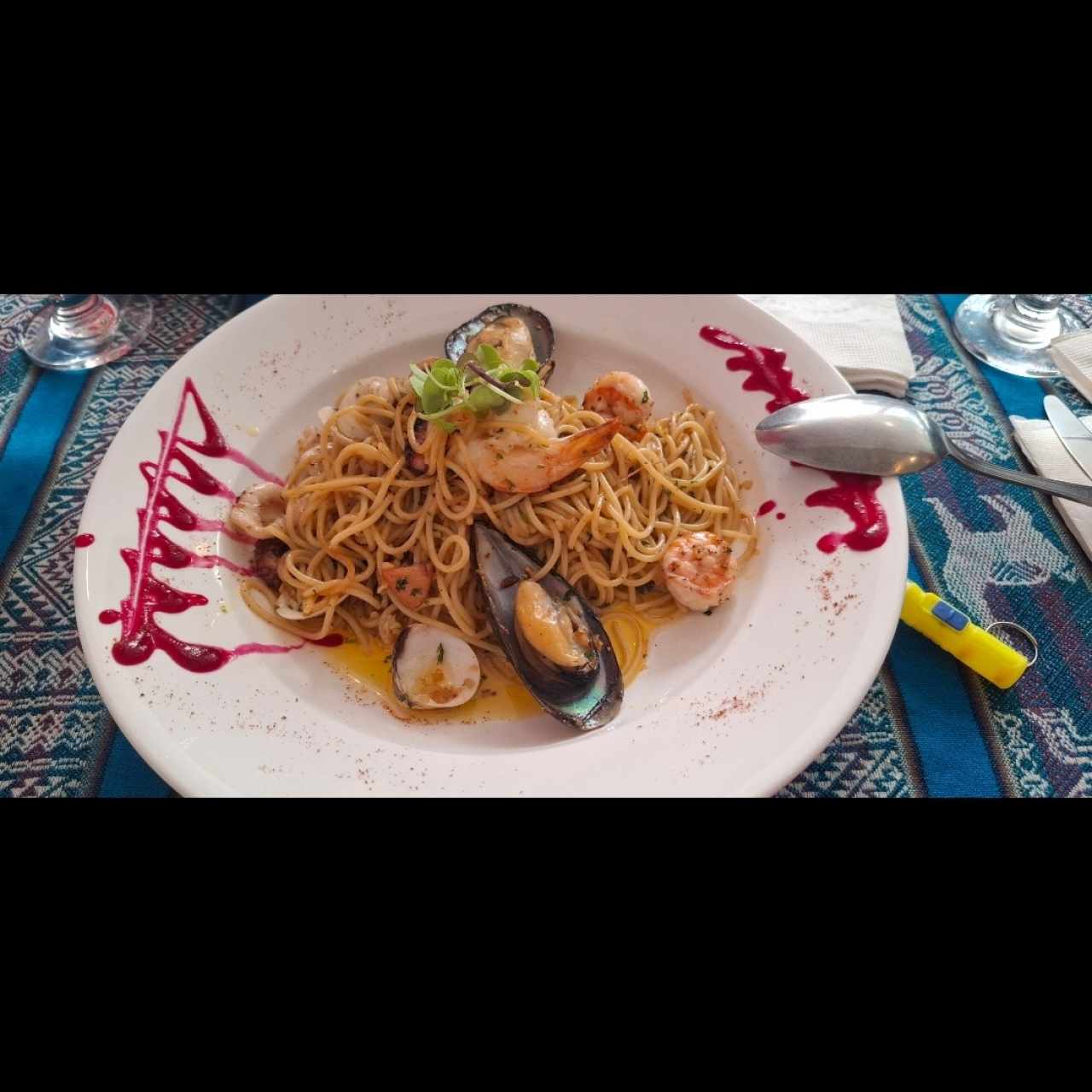 Spaguetti Frutos del Mar
