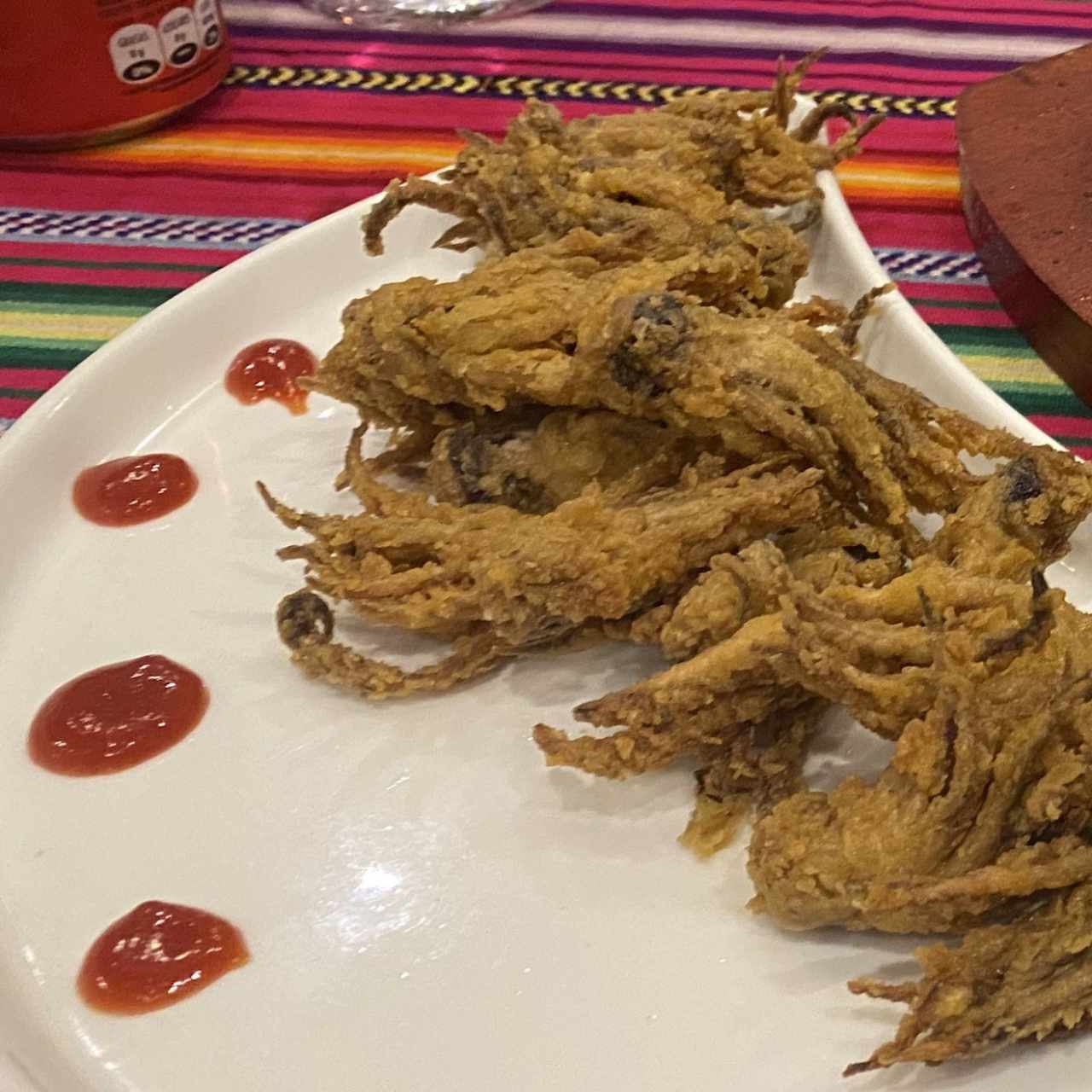 Entradas Calientes - Chicharroncitos de Calamar