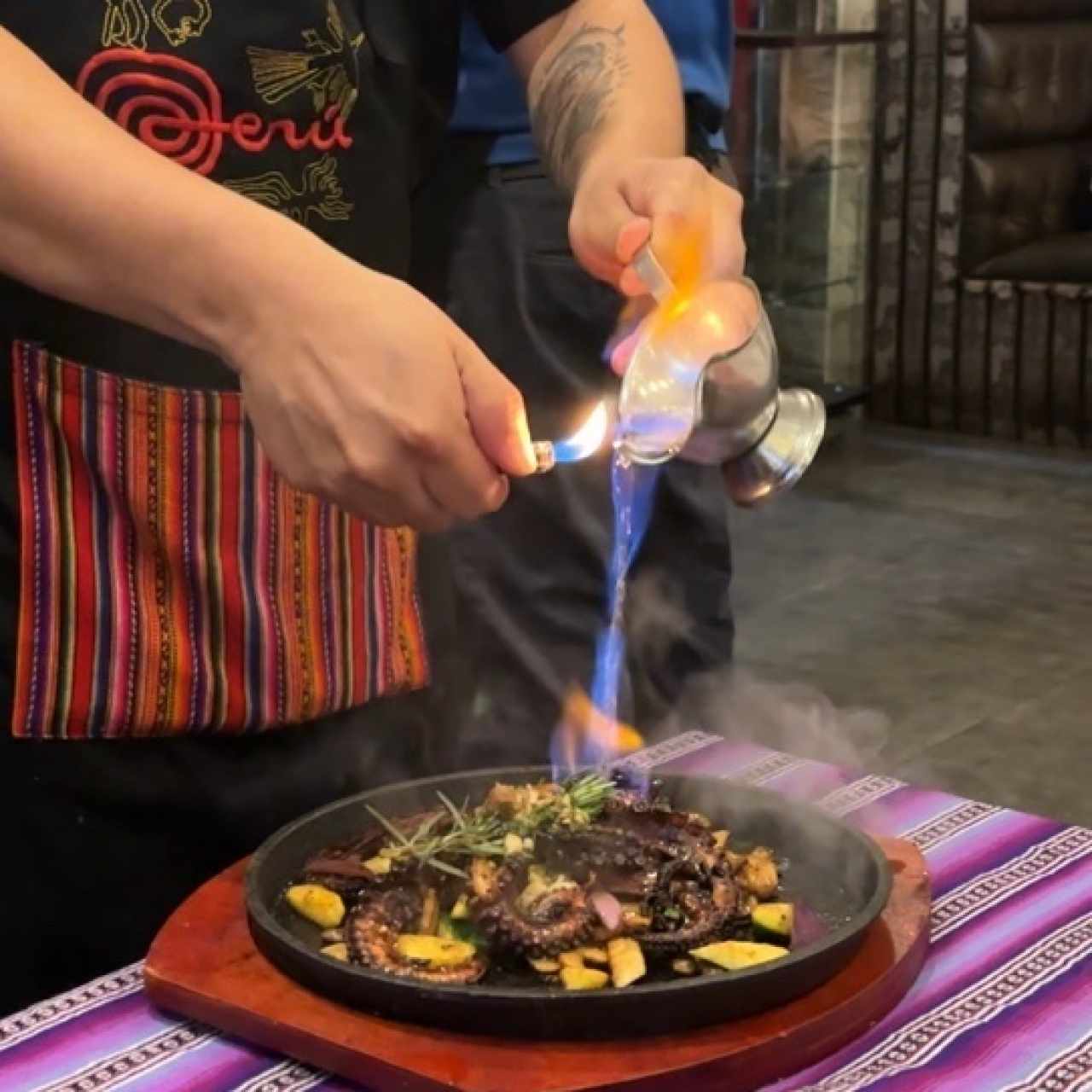 Pulpo Entero Al Carbon