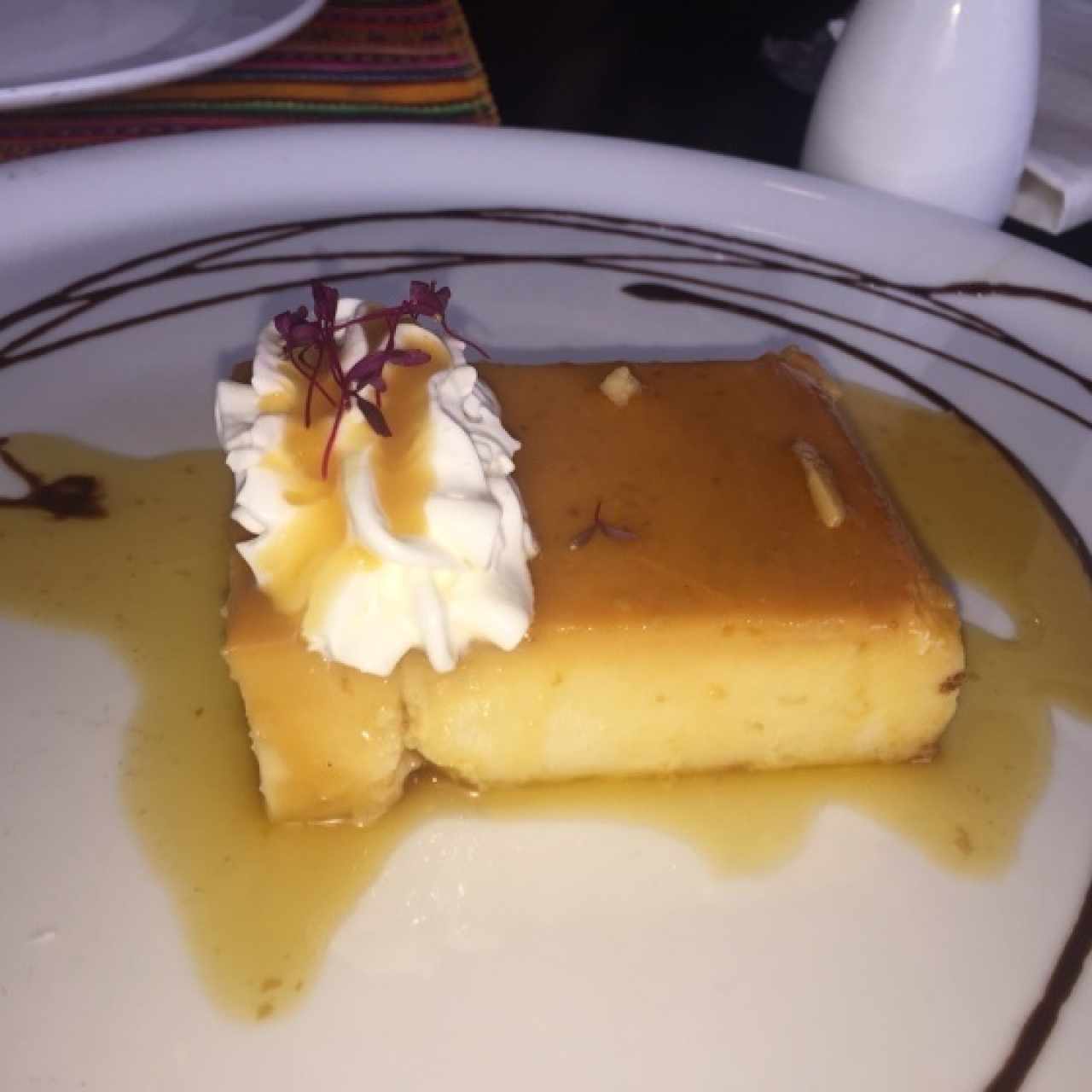 flan de quinoa