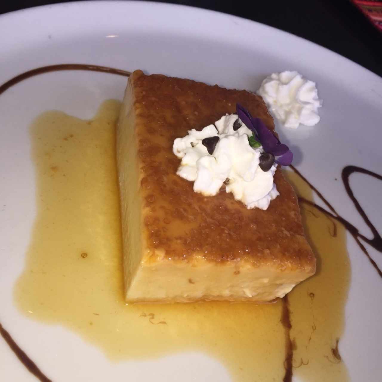flan de quinoa