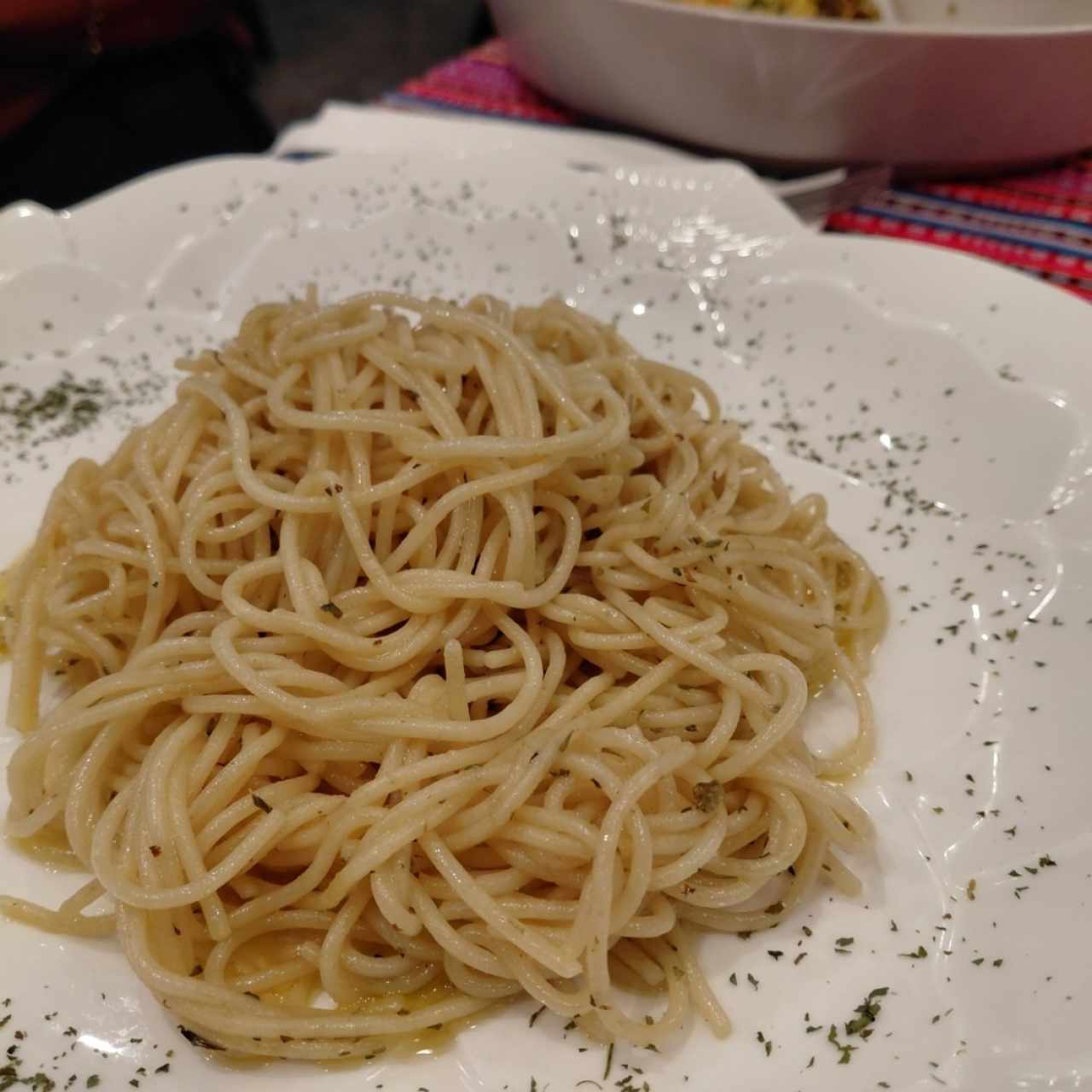 Spaguetti Frutos de Mar