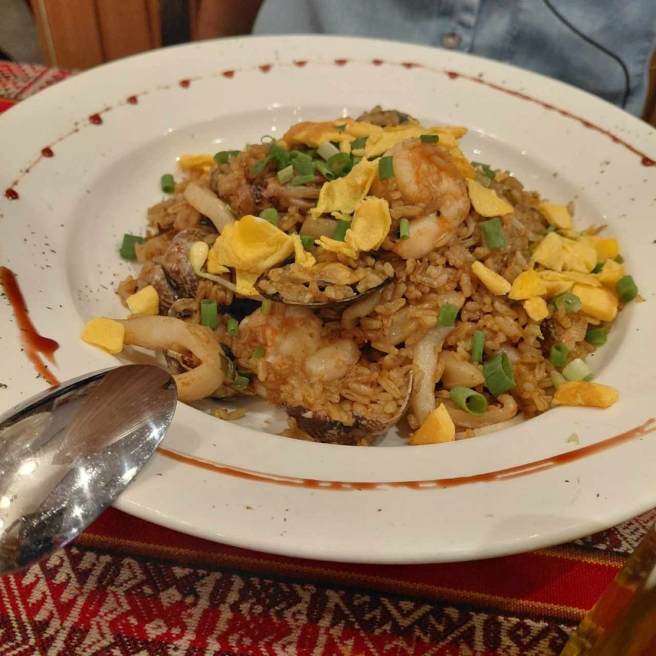 Arroz Chaufa de Mariscos