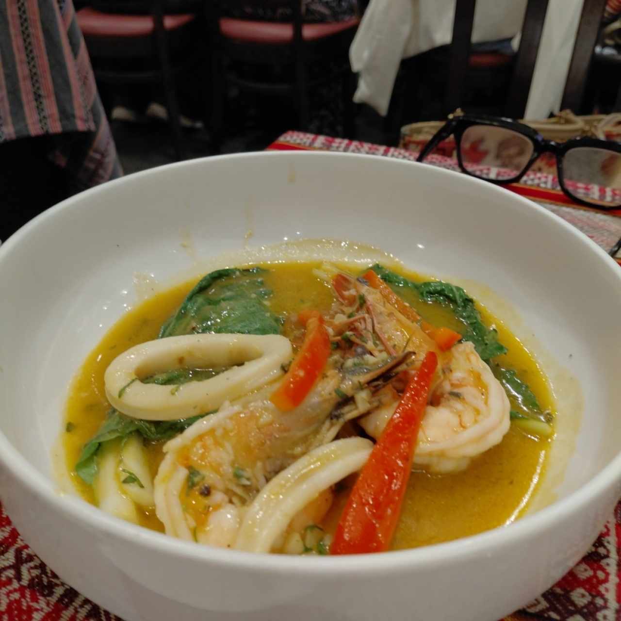Cau cau de Mariscos