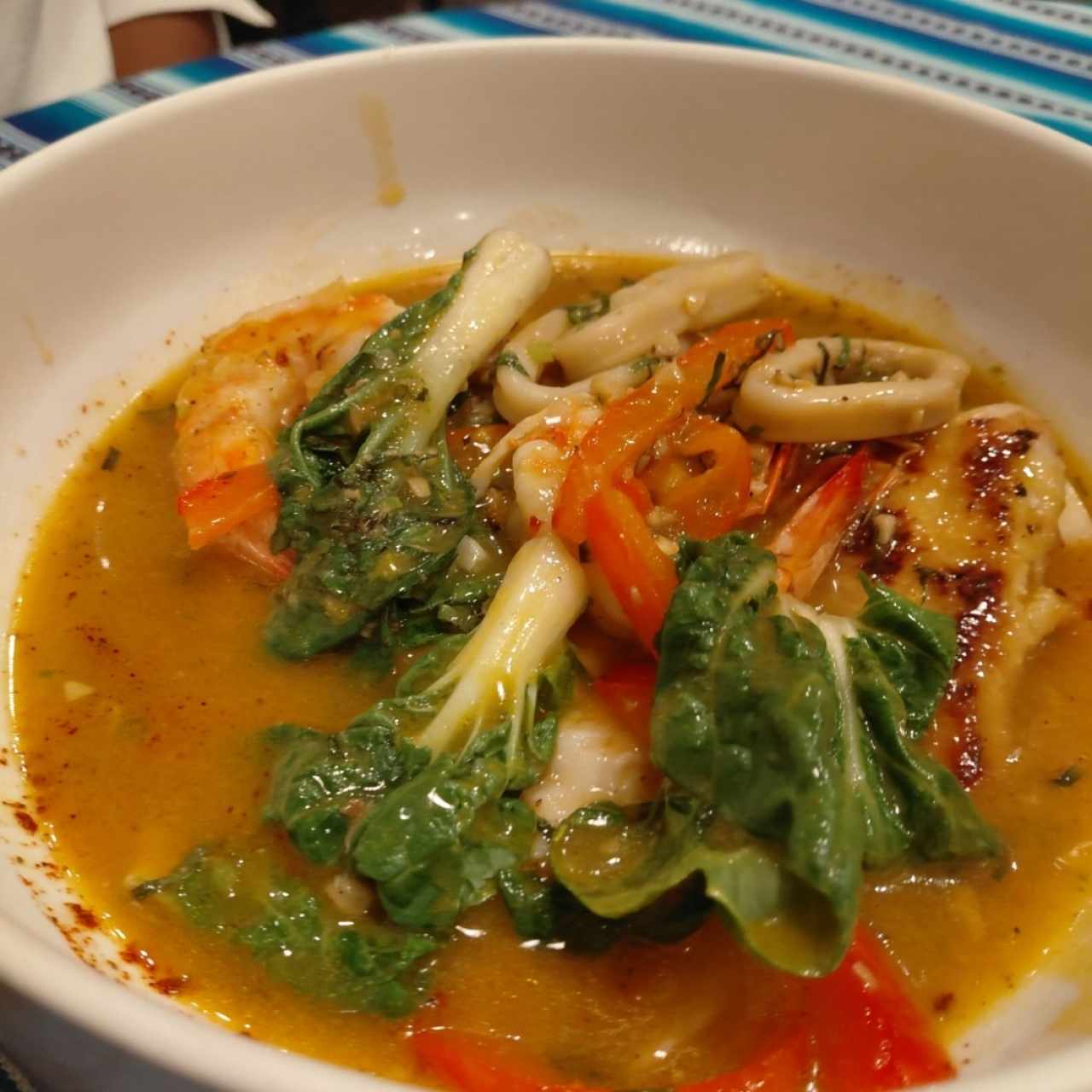 Corvina Rellena de Camarones