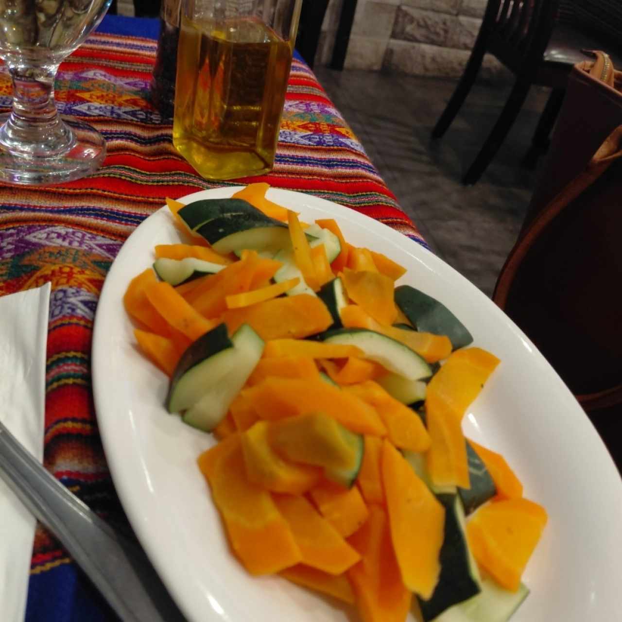 vegetales hervido