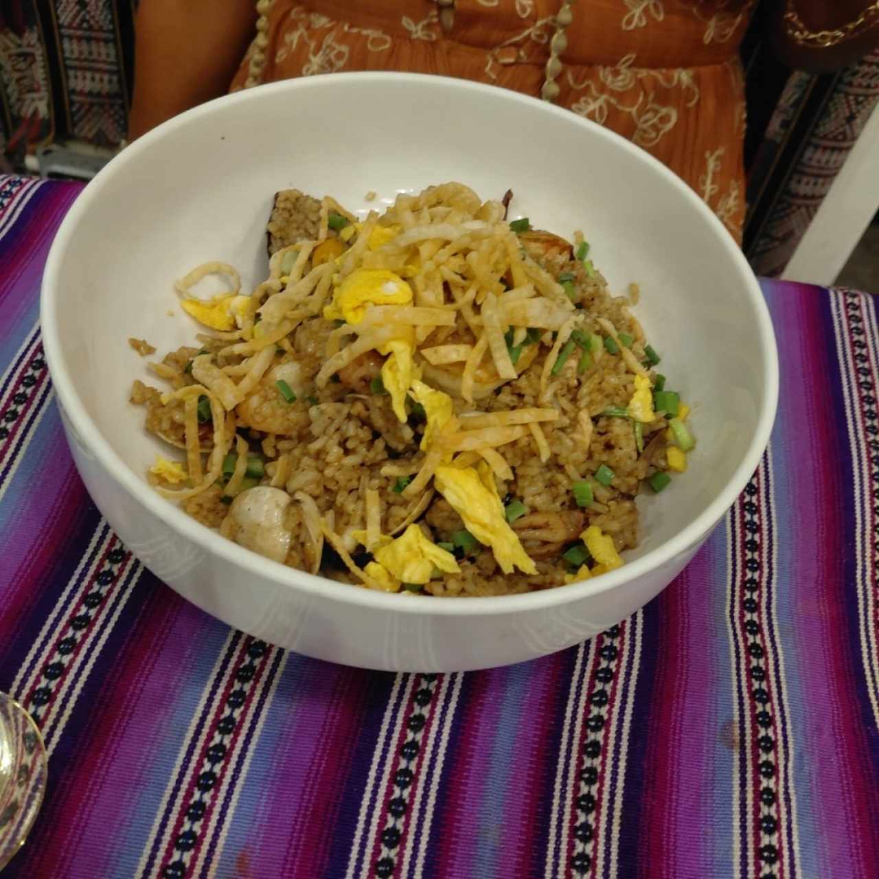 Arroz Chaufa de Mariscos