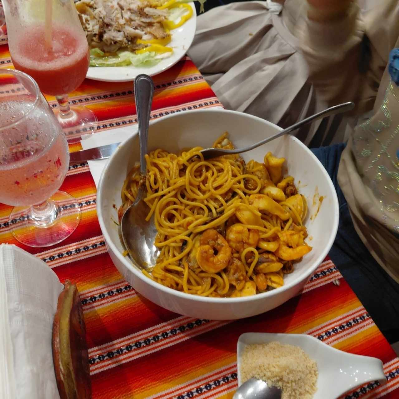 Spaguetti Frutos de Mar