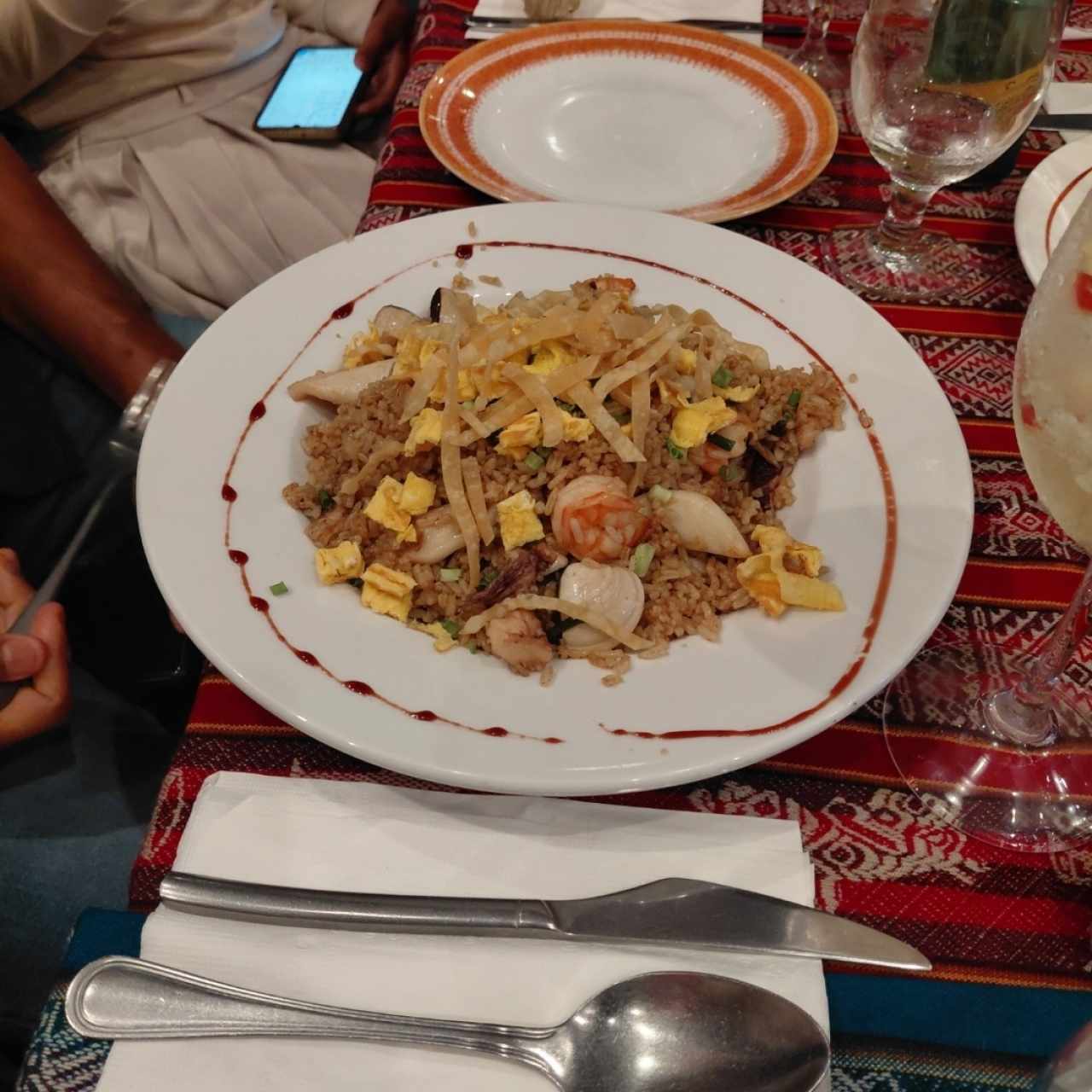 Arroz Chaufa de Mariscos