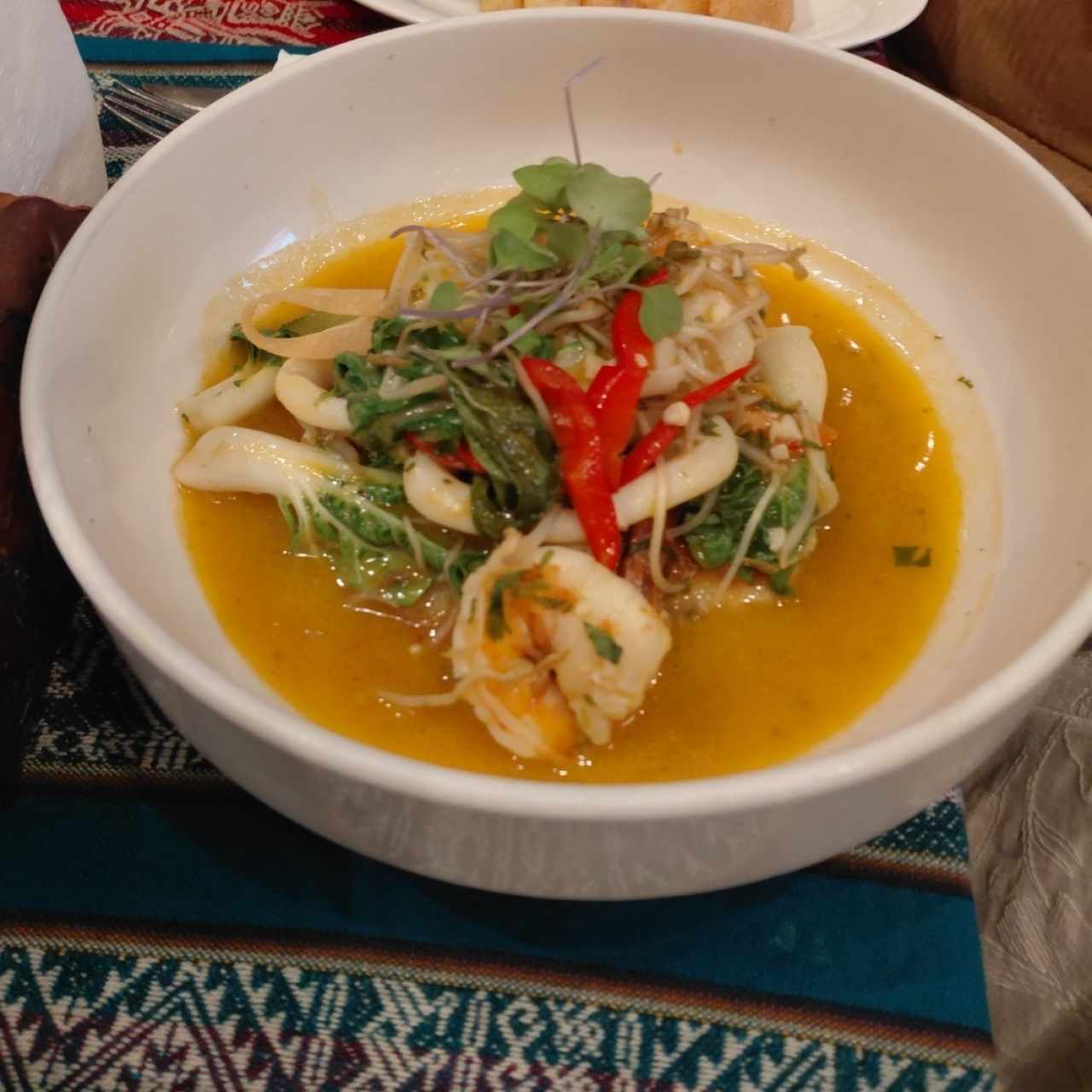 Sopas - Chupe de Camarones