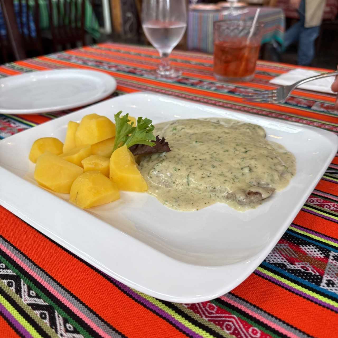 Filete a la Pimienta Verde