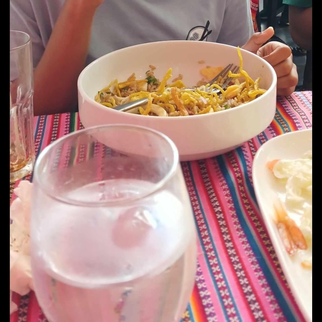 Arroz Chaufa de Mariscos