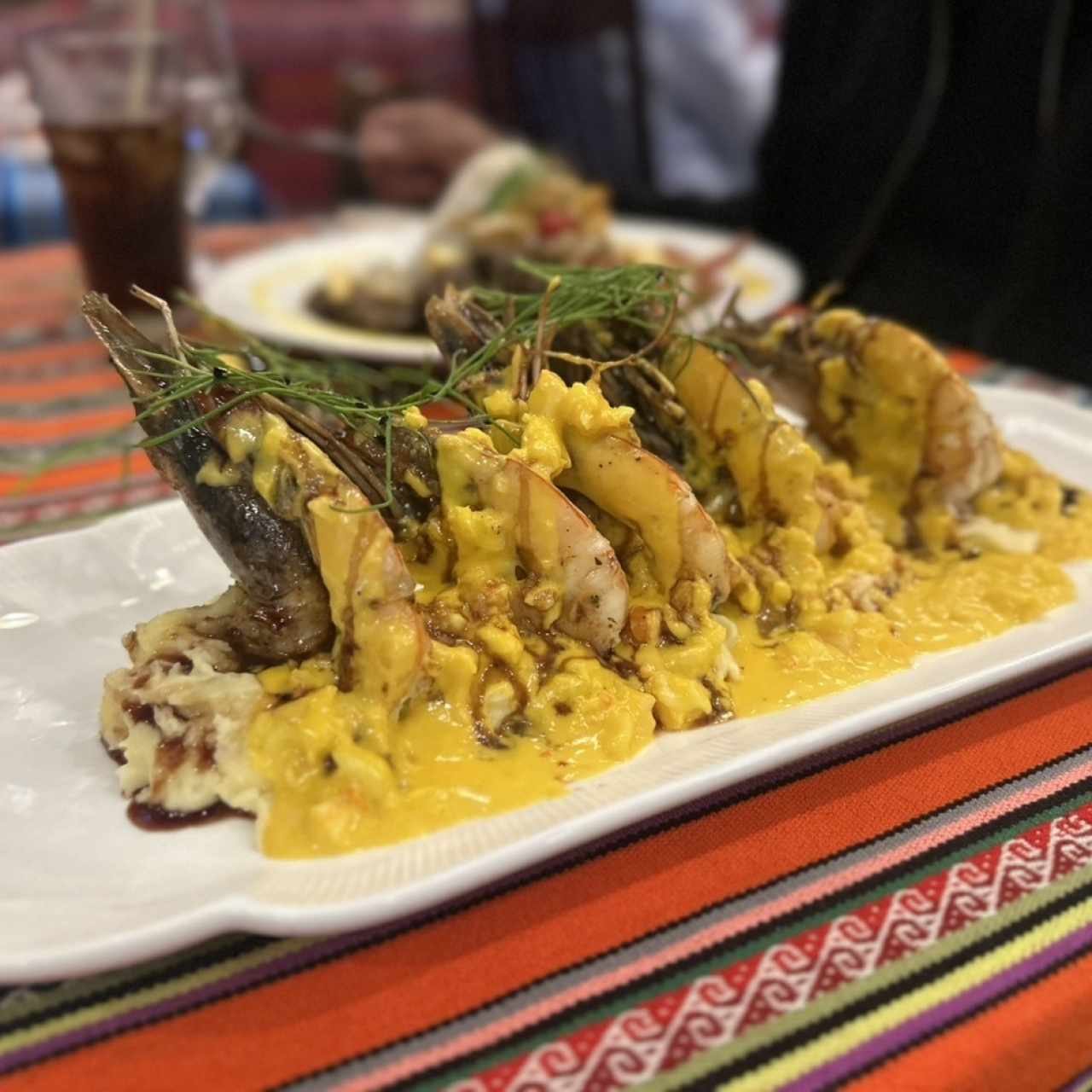 Langostinos a la Thermidor