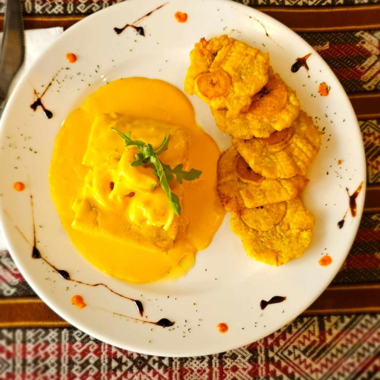 Corvina Rellena de Camarones