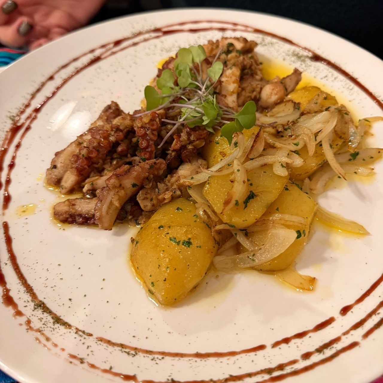 Pulpo al Ajillo