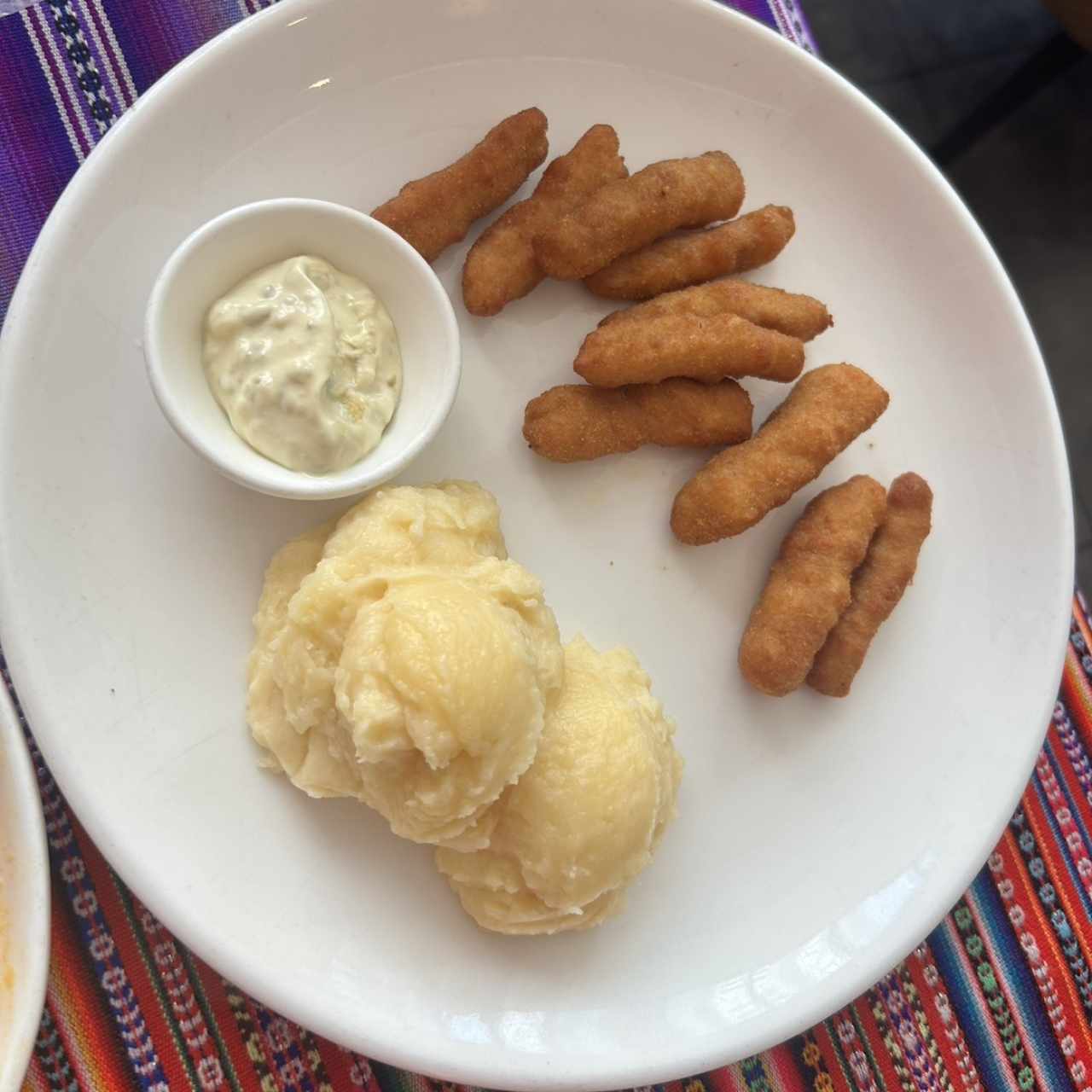 Deditos de pollo