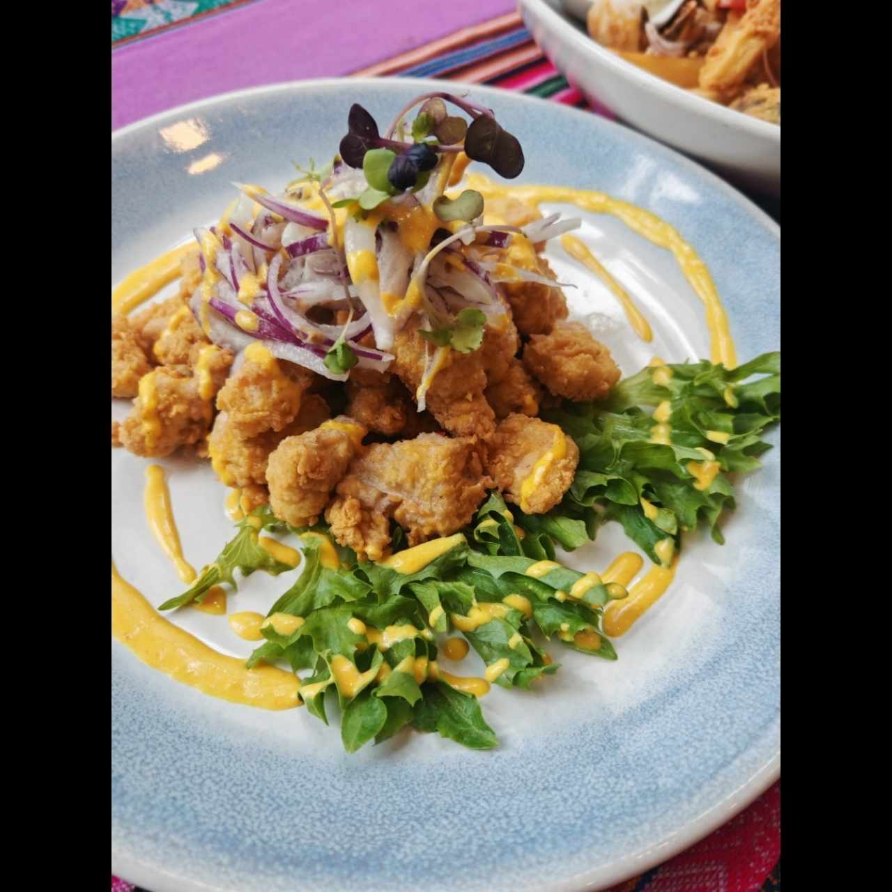 Entradas Calientes - Ceviche Frito