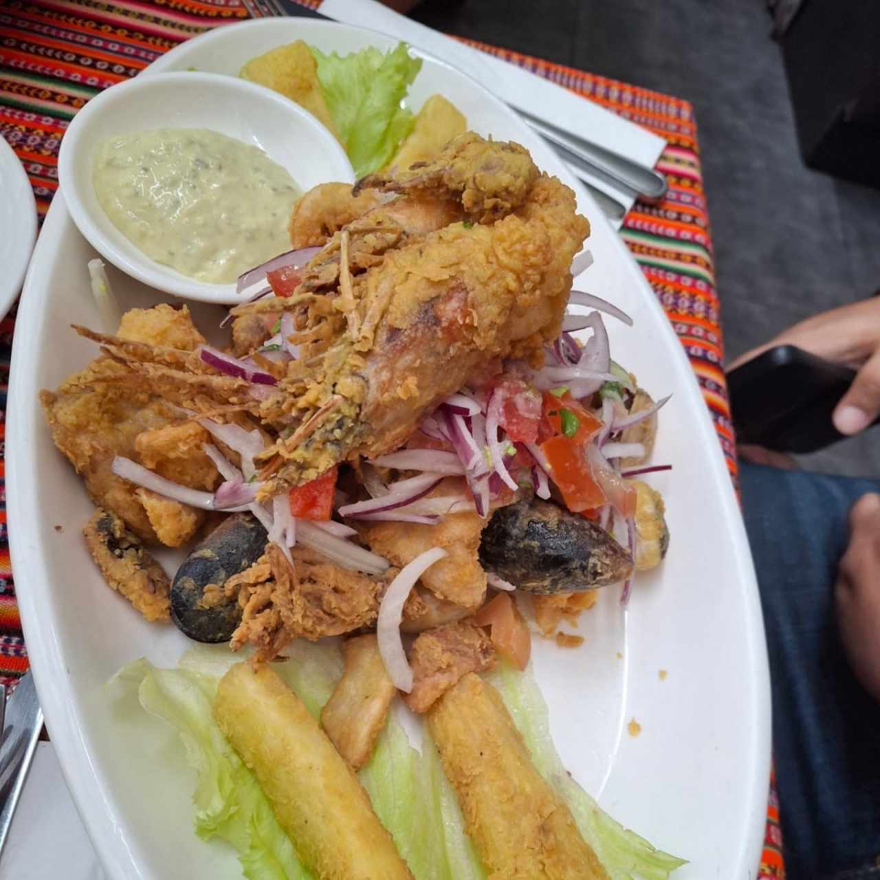 Jalea Imperial de Mariscos