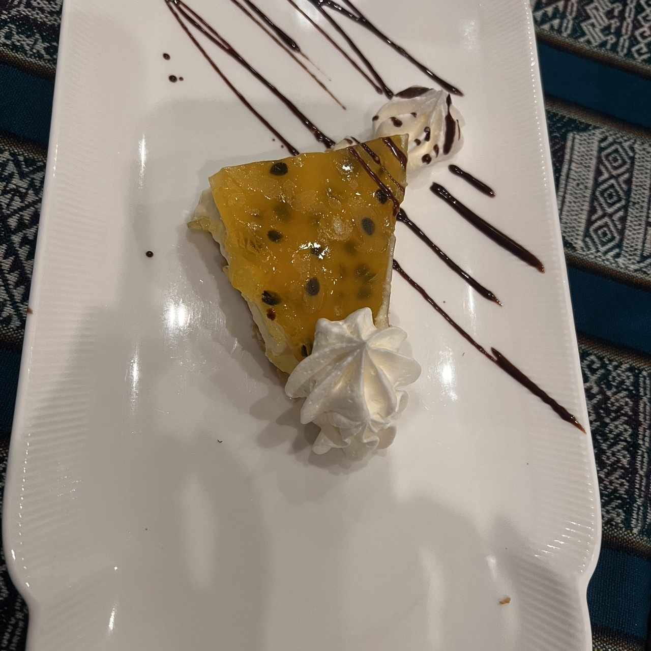 Cheese cake maracuyá
