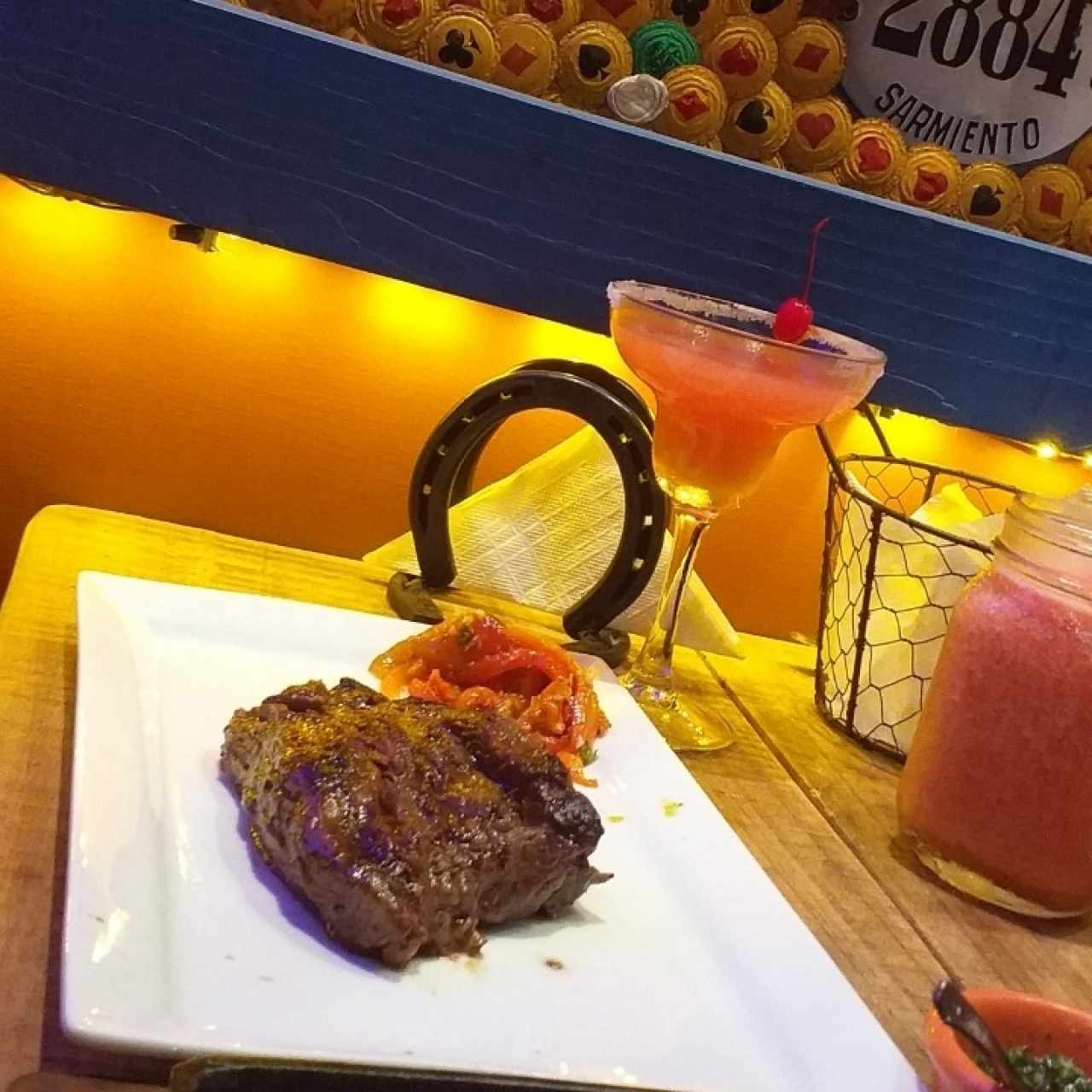 filete digno con tomate