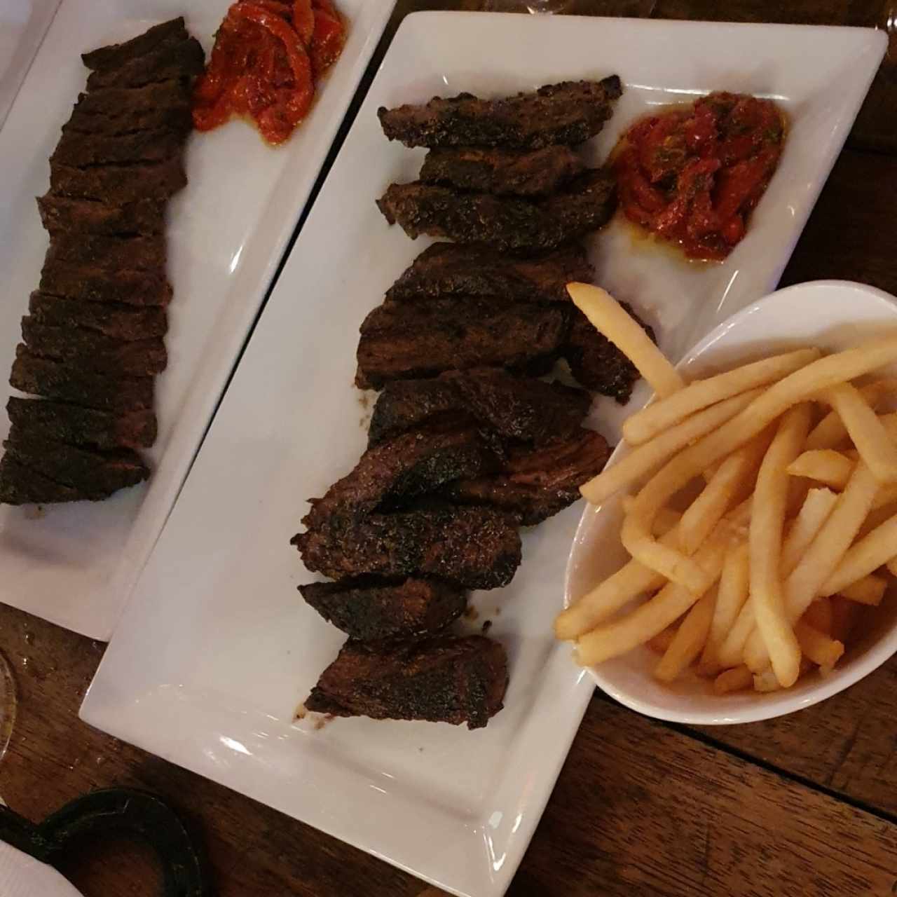 Entraña y Tira de carne