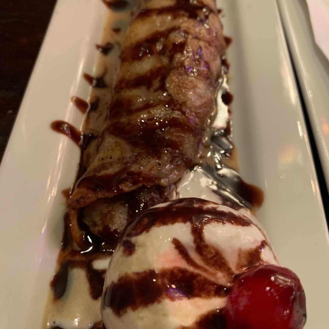 Parqueque (postre de la casa)