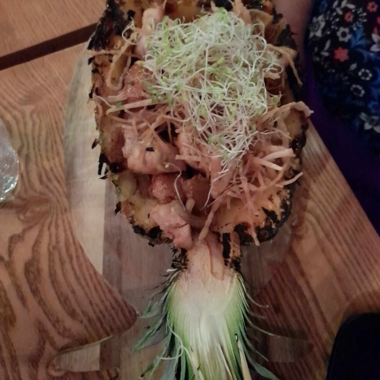 pollo a la piña 