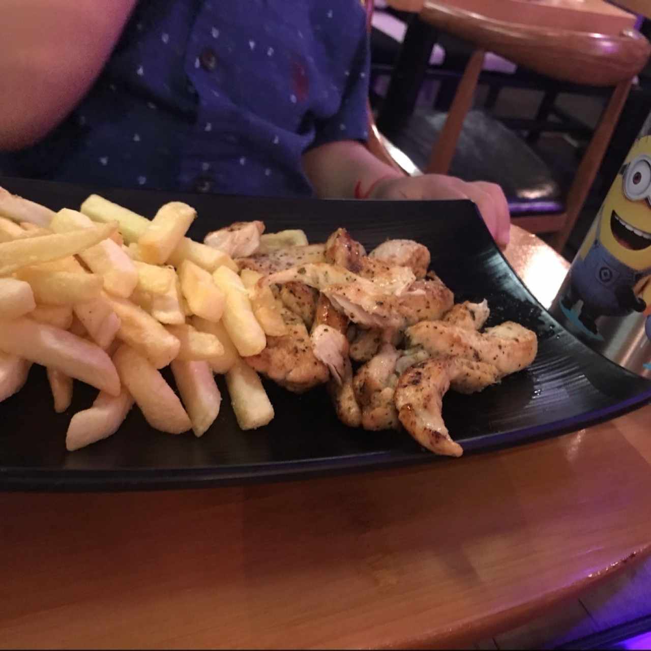 pollo grill menu de niños 😻