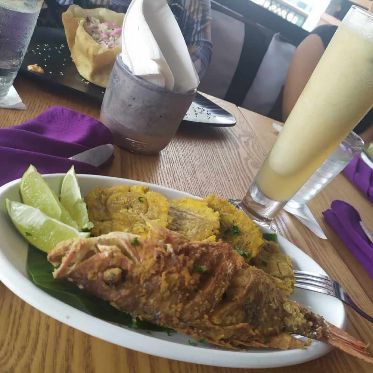 Pescado frito (Menú ejecutivo)
