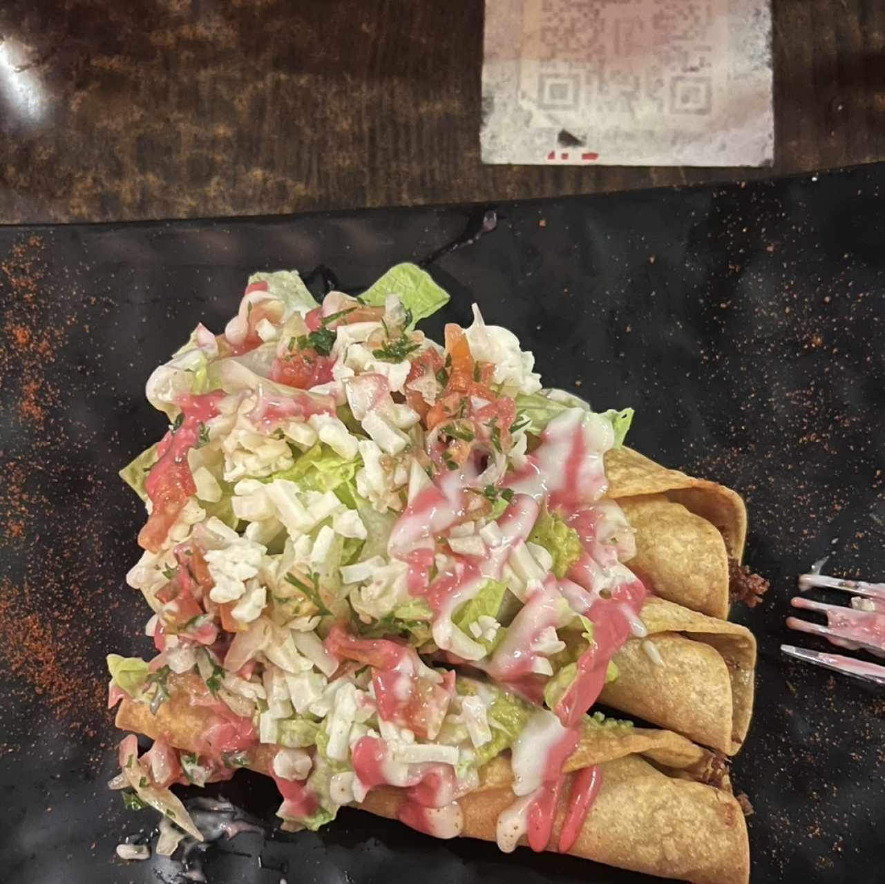 Tacos dorados