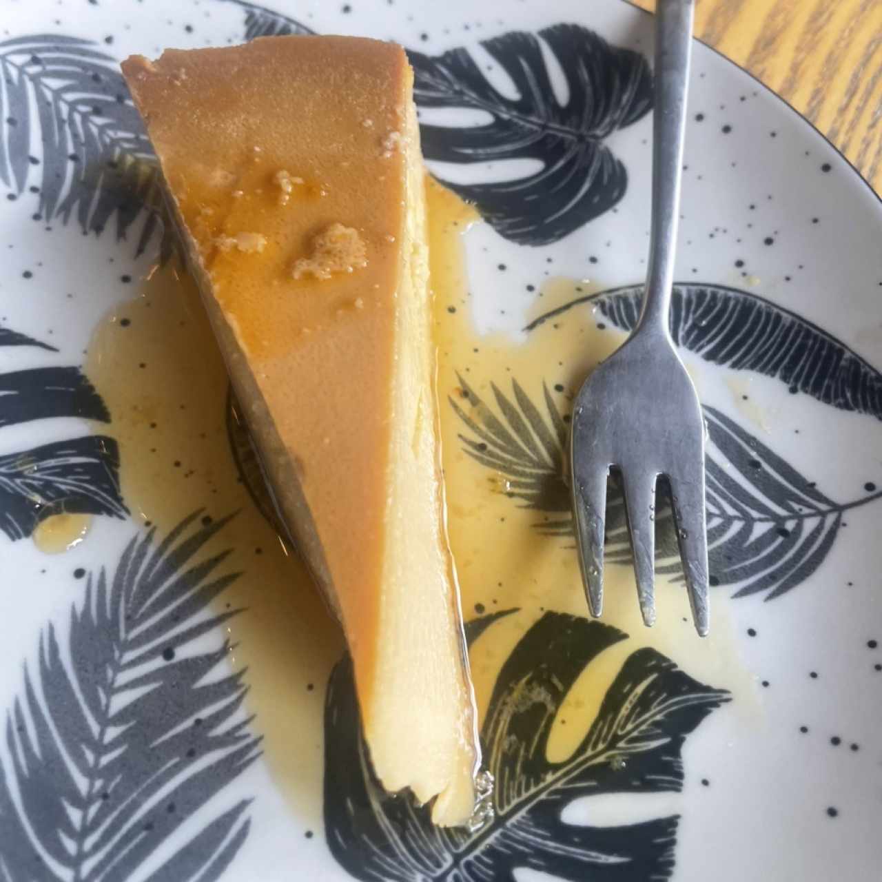 Flan de la casa