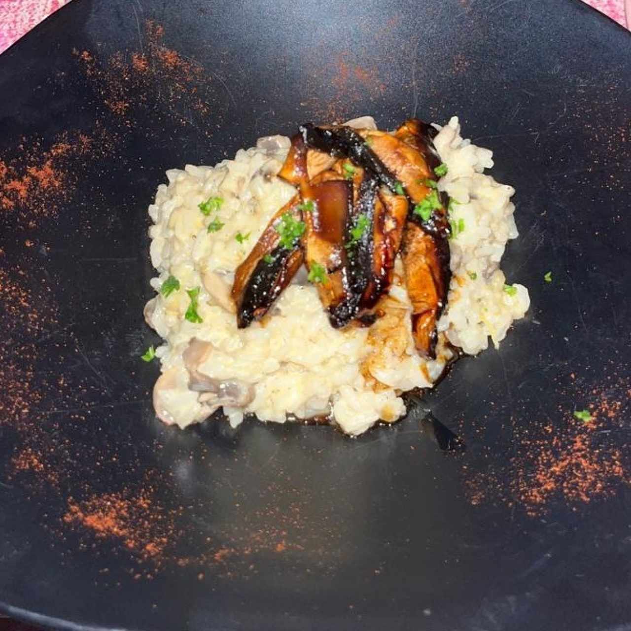 Risotto Hongos Portobello