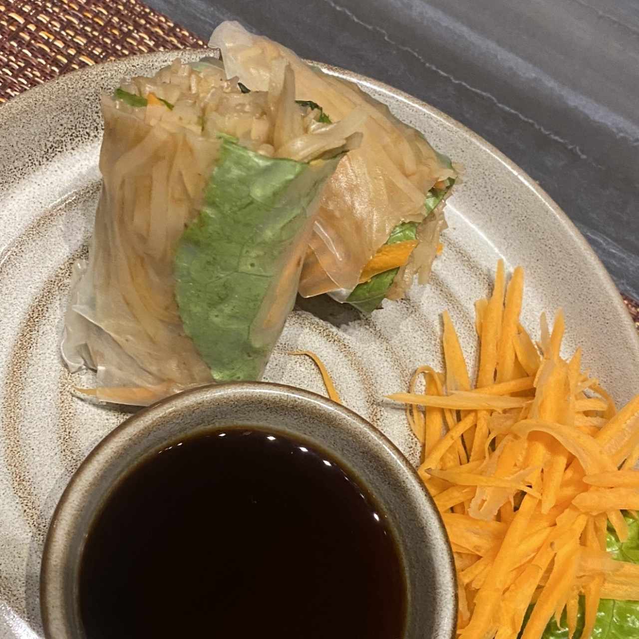 ENTRADAS - FRESH SPRING ROLLS