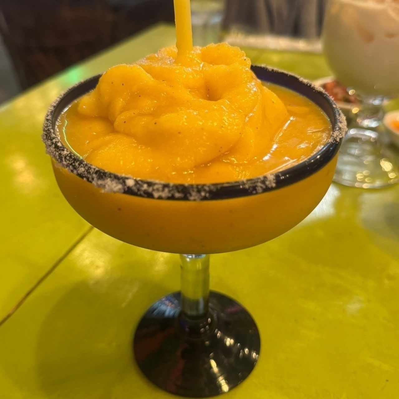 Margarita frozen de maracuya