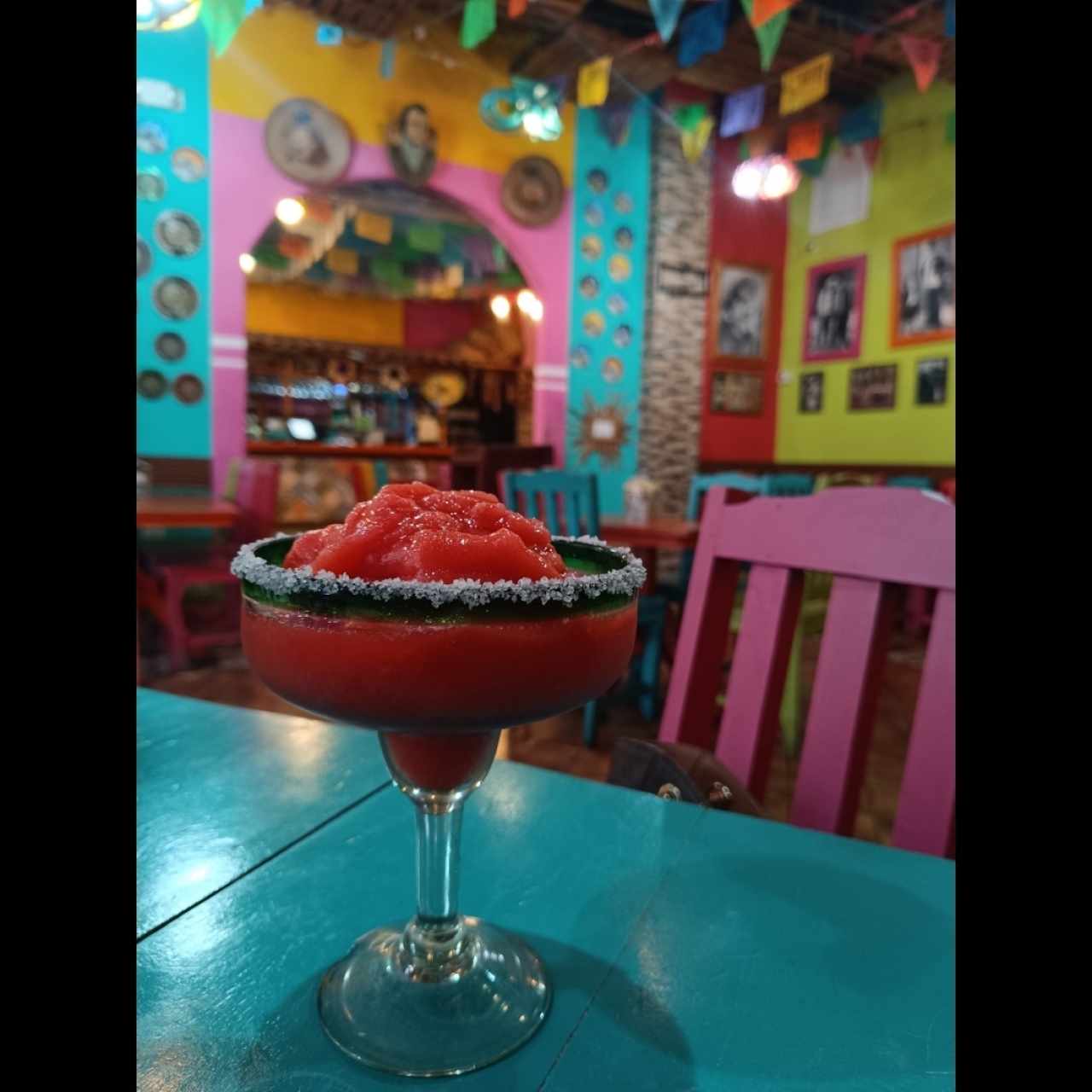 Margarita de fresa 