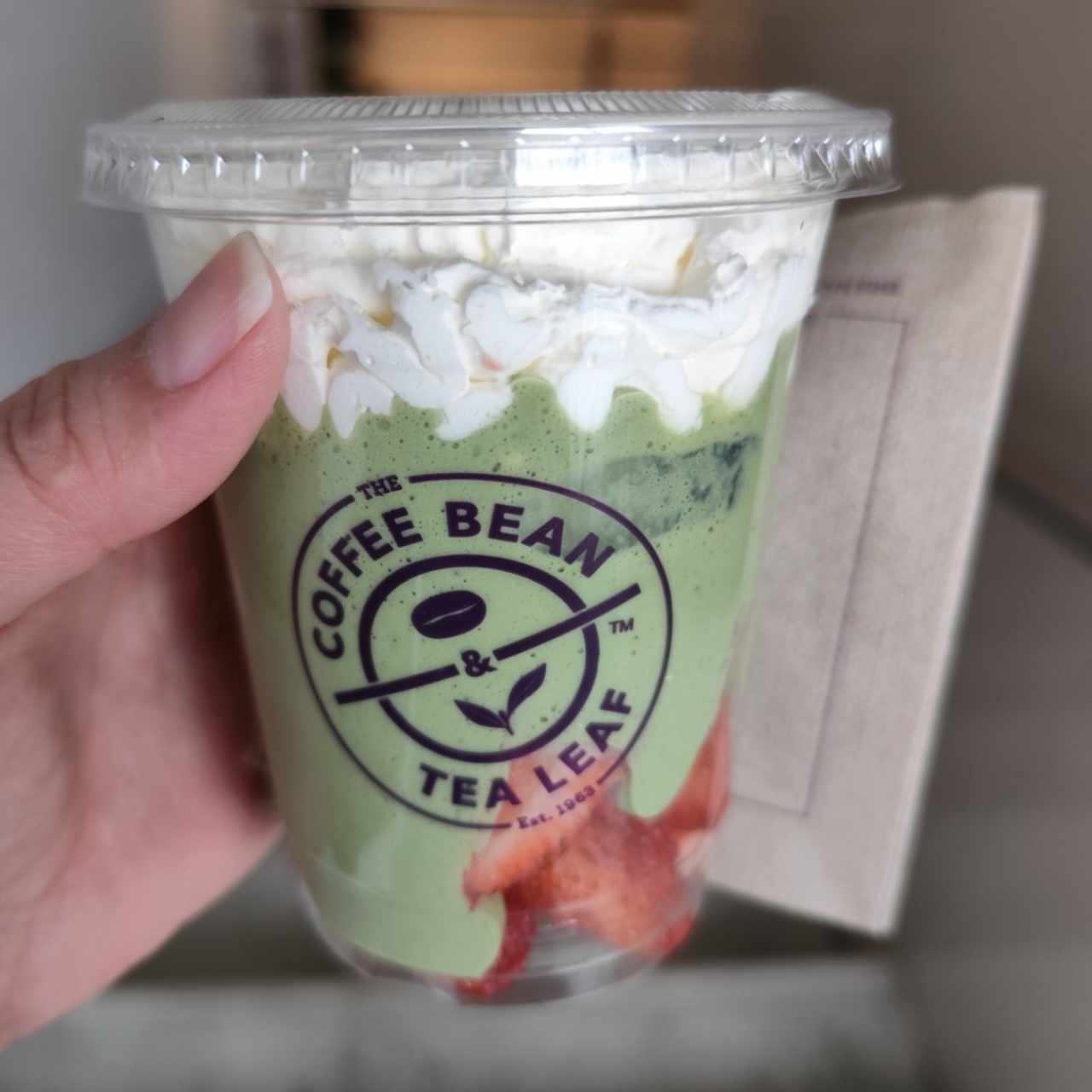 Strawberry Matcha cream 