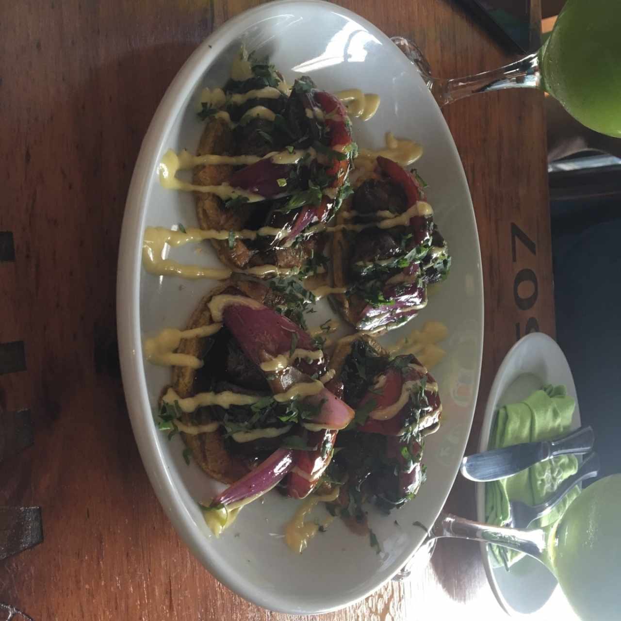 Patacones de lomo