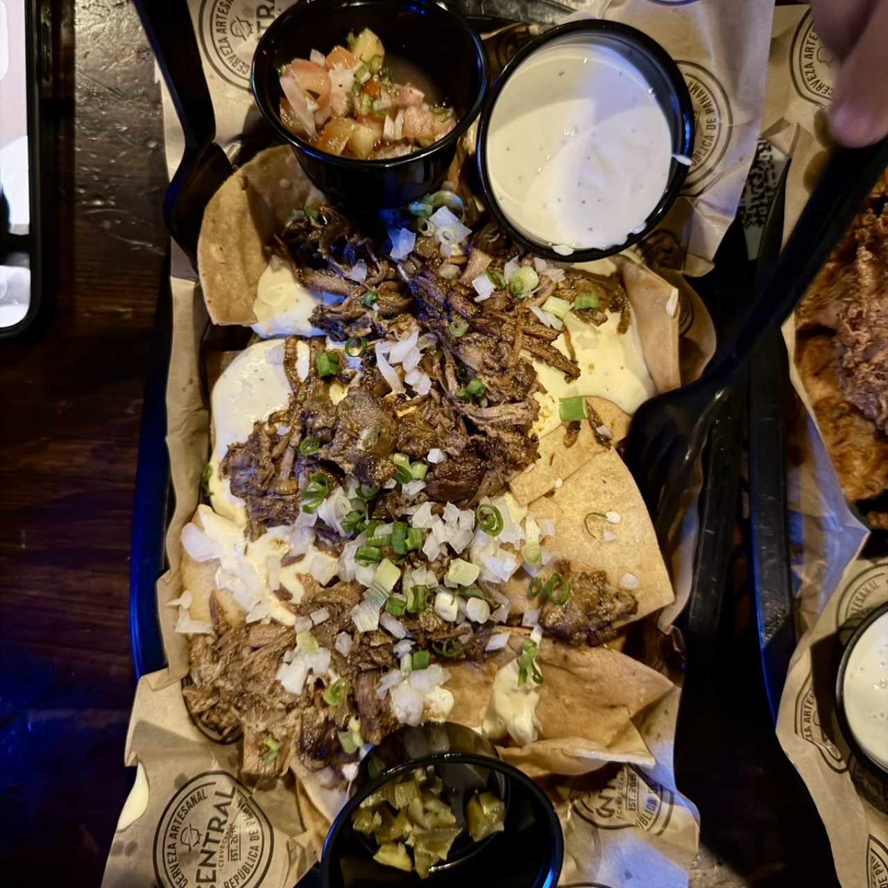 Birria nachos