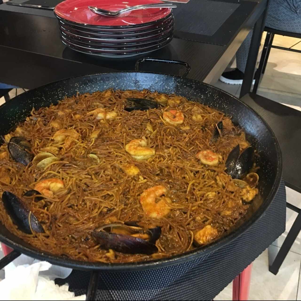 fideua de marisco 🤤