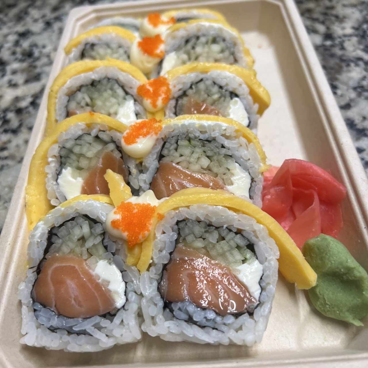 Yellow Dragon Roll