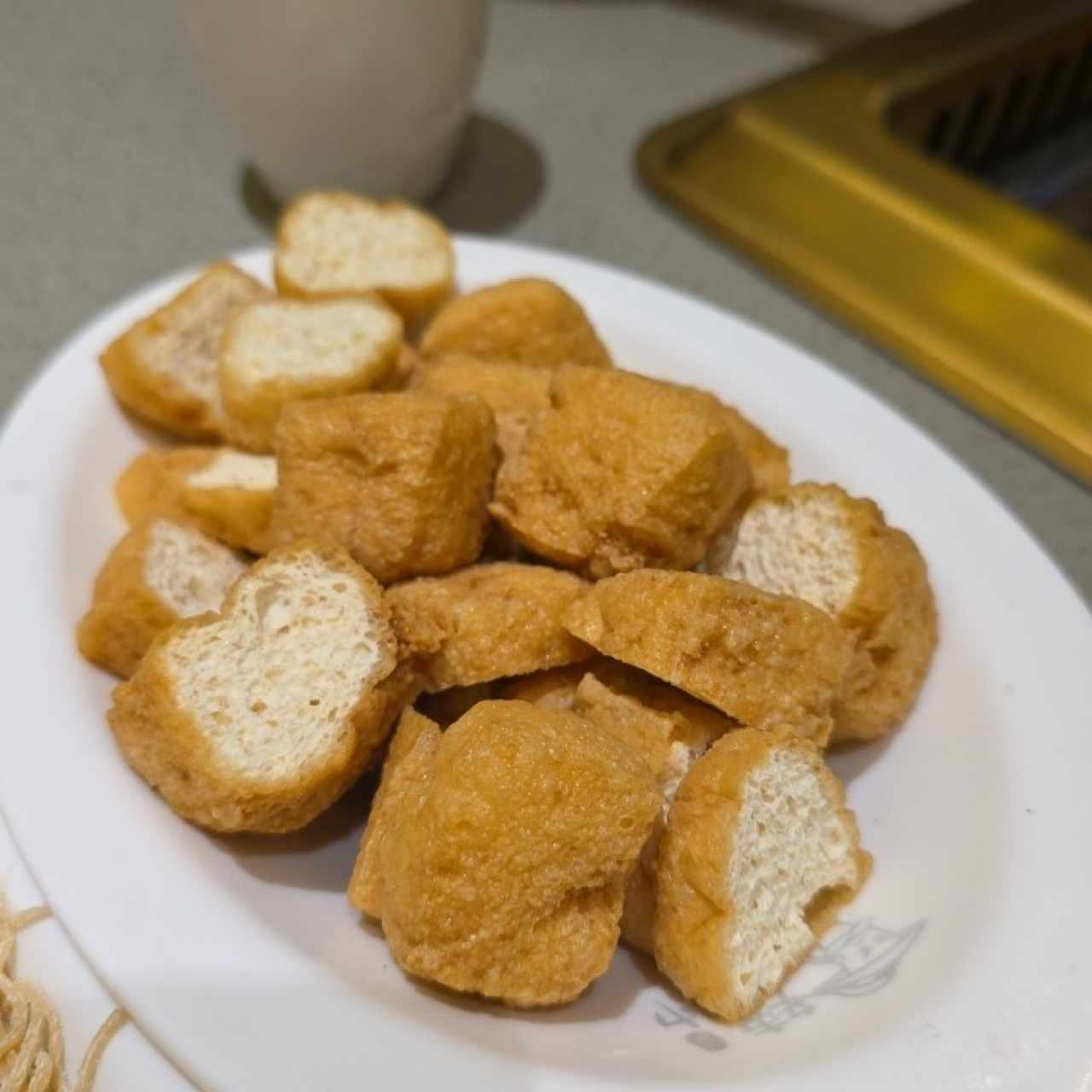 Acompañamientos variados - Tofu frito