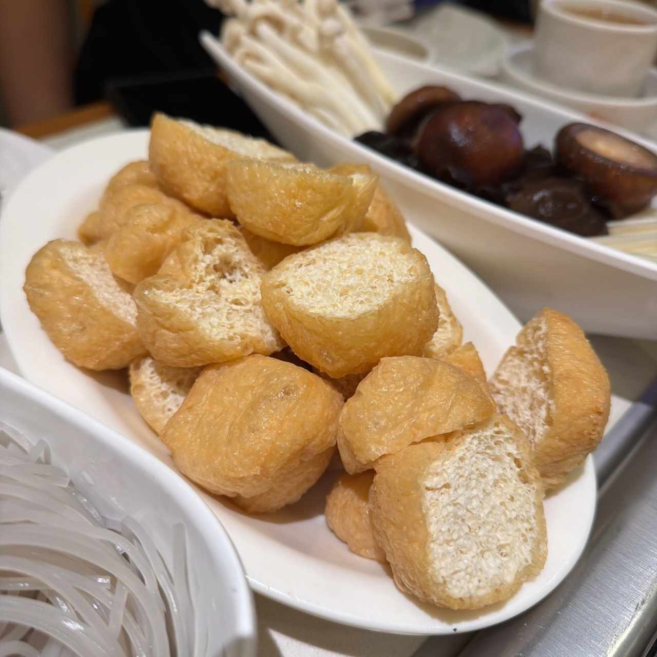Acompañamientos variados - Tofu frito