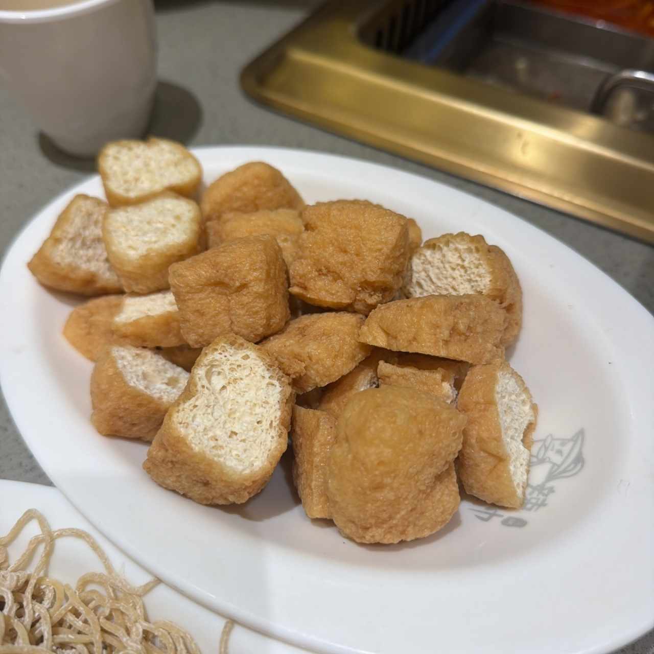 Acompañamientos variados - Tofu frito