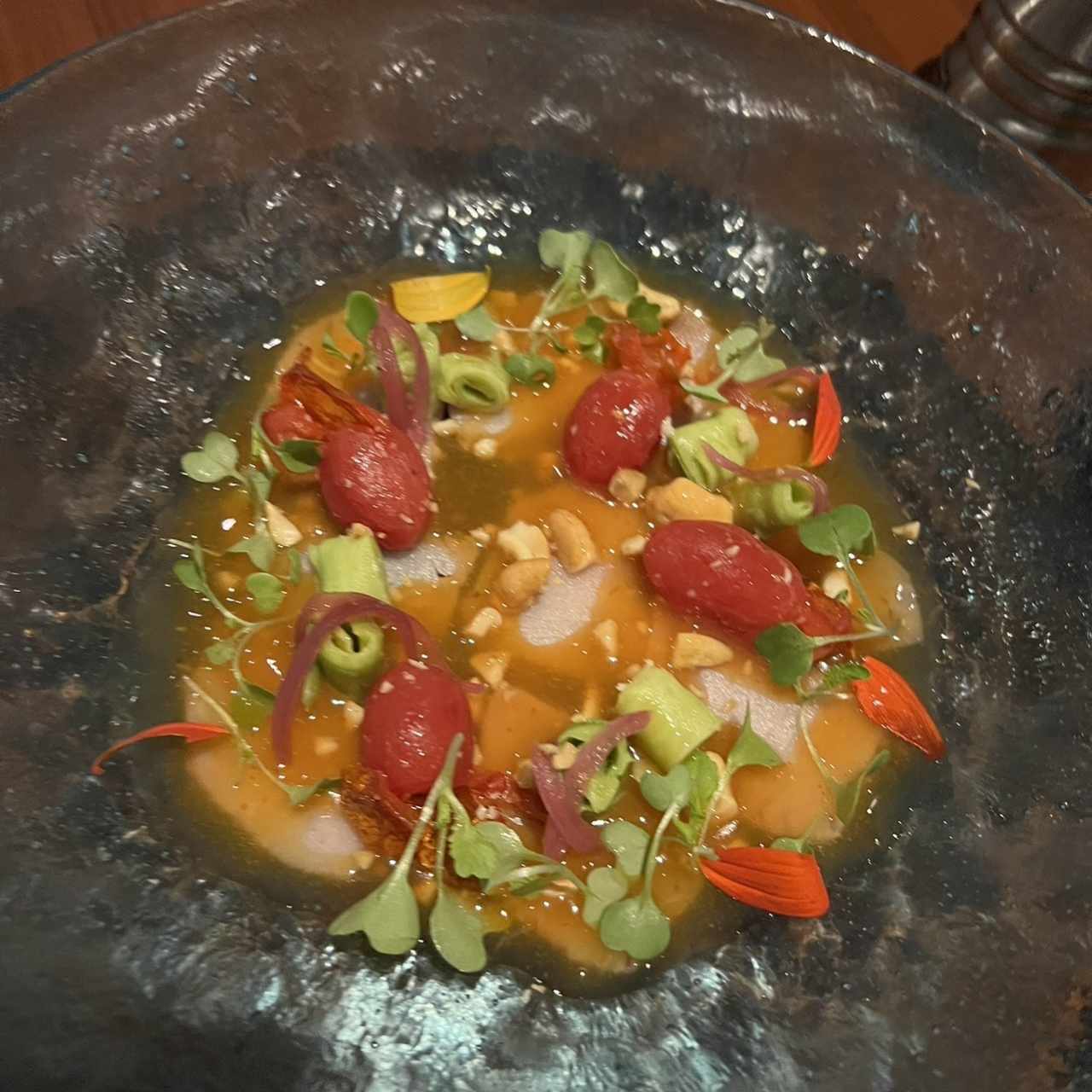 Las Entradas - Tiradito de Cobia