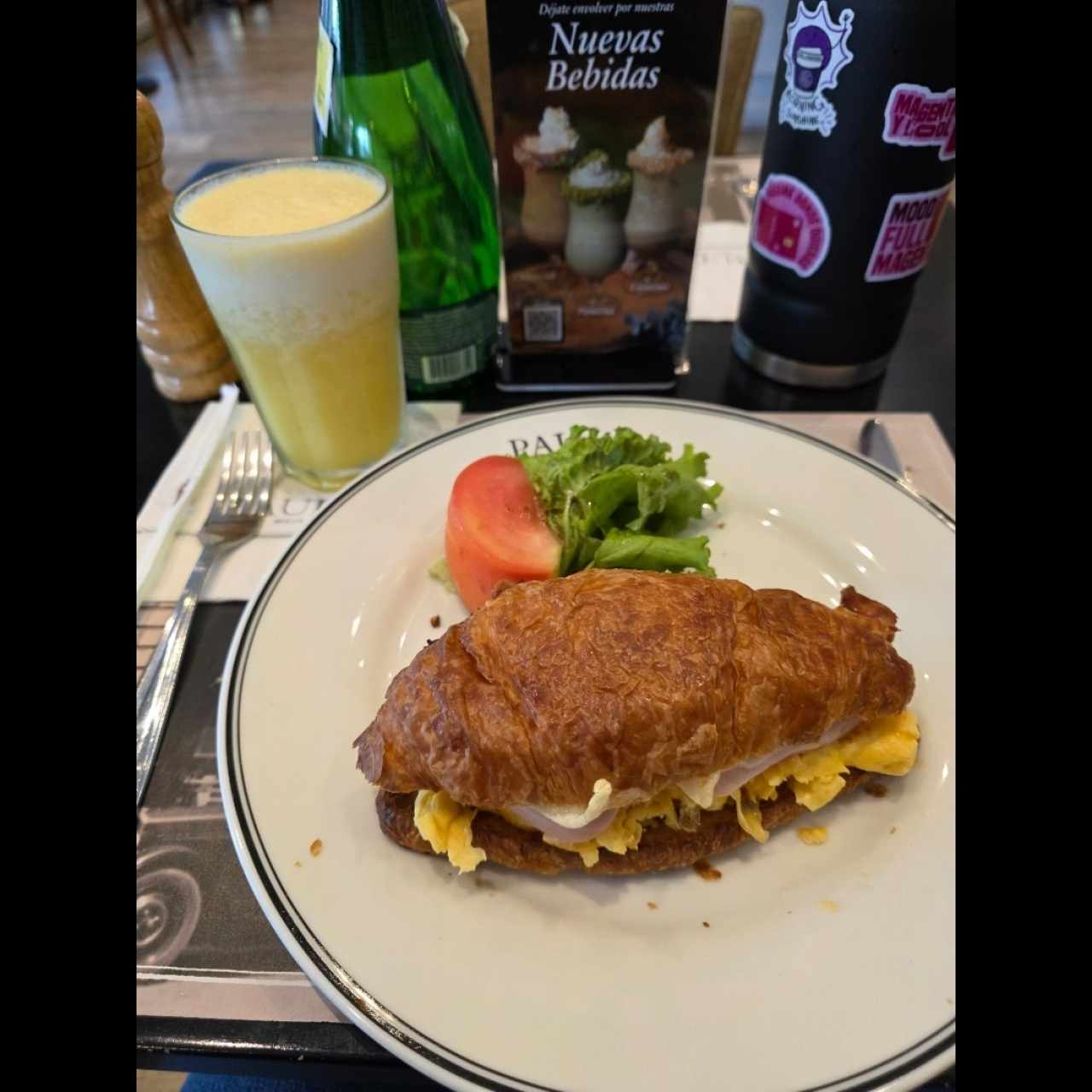 Notre Fameux Croissant aux Oeufs