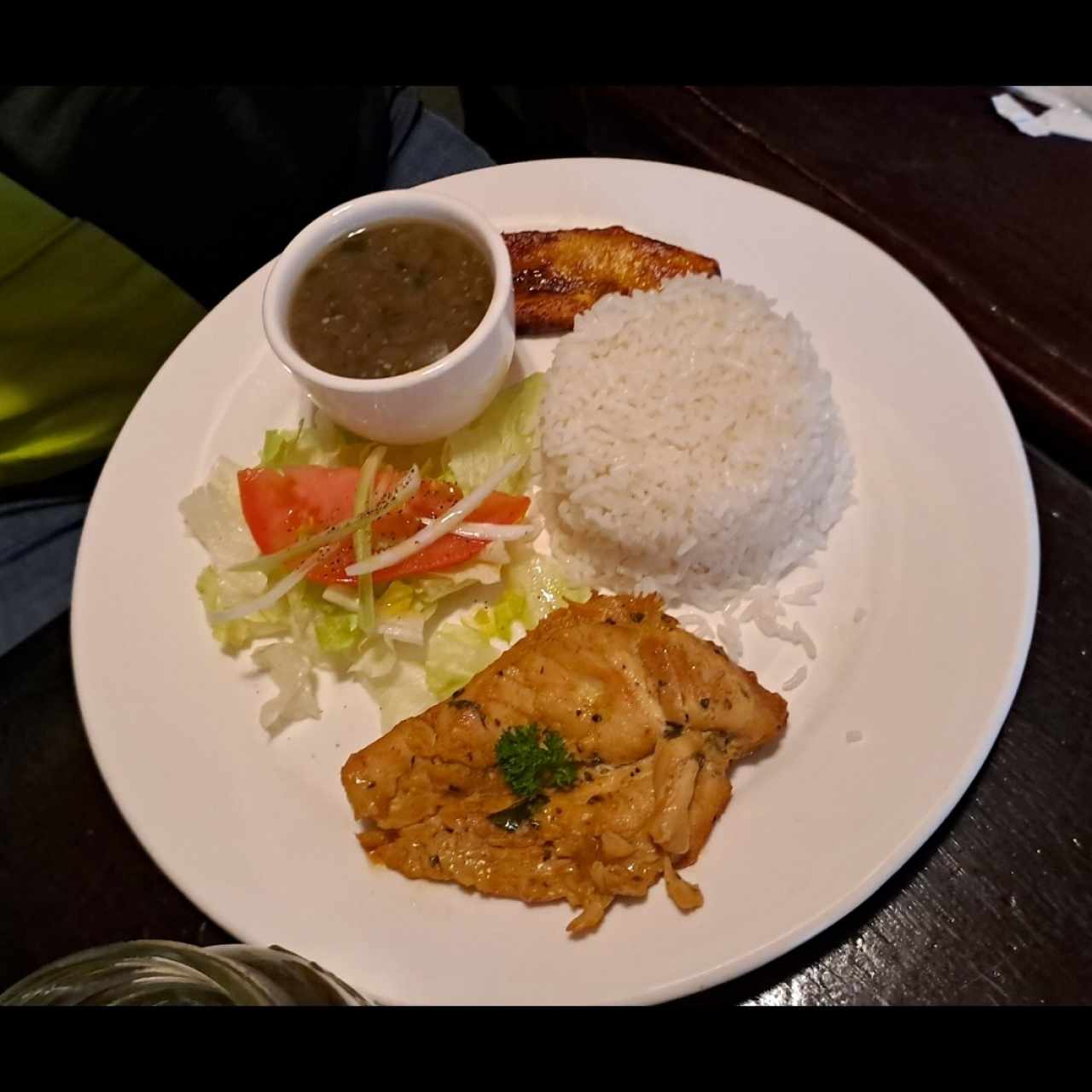 Pollo a la plancha 